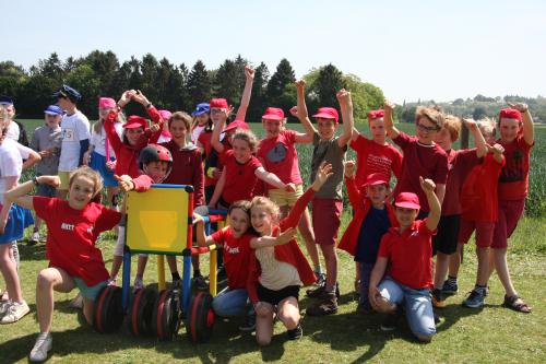 Group photo of Race Day participants